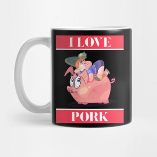 I Love Pork Mug